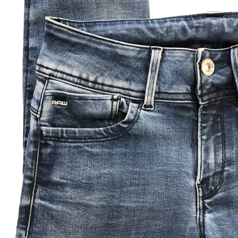 G-Star Lynn Mid Rise Super Skinny Jeans - Picture 10 of 16